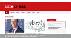 Desktop Screenshot of medi-sphere.be